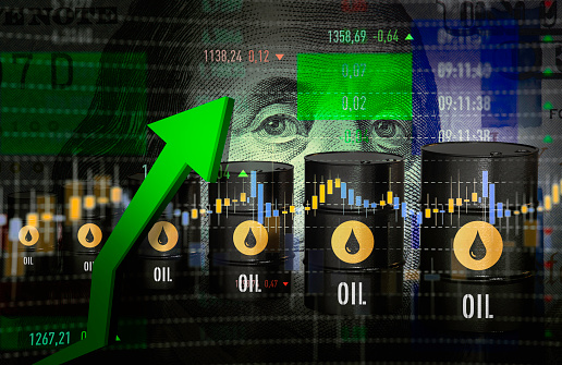 Crude Oil, Fossil Fuel, Price, Growth, Graph