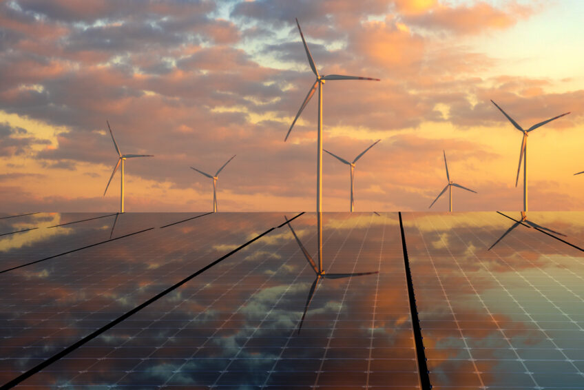 solar, energy, turbine, clean, wind, power, concept, nature, background, sky, panel, sunset, modern, blue, technology, sun, environment, industry, ecology, electricity, alternative, renewable, photovoltaic, green, plant, sunlight, environmental, ecological, equipment, future, electrical, station, light, industrial, protection, climate, system, eco, generation
